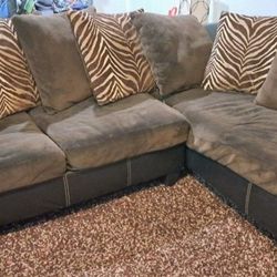 Sectional With Rug