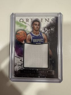 2022-23 Panini Origins - Rookie Jumbo Jerseys Keegan Murray #JJ-KMK (MEM, RC)