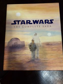 Star Wars blu ray set complete set $35