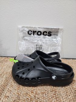Womens Black crocs size 8