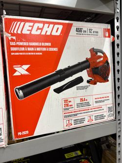 BRAND NEW IN BOX ECHO 172 MPH 456 CFM 25.4 cc Gas 2-Stroke X Series Handheld Leaf Blower