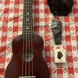 ADM Soprano Ukulele for Beginners 21 Inch Hawaiian Wood Ukelele Kit