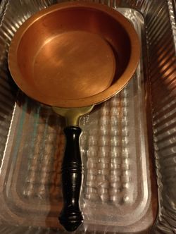 Vintage Copper Skillet 