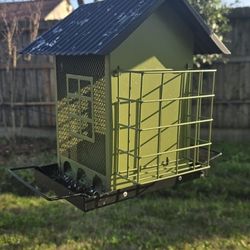 Bird Feeder In Green