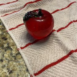 Red Glass Apple