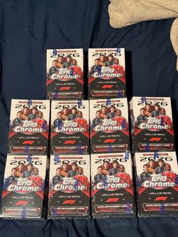 2026 Topps Chrome F1 Value Boxes