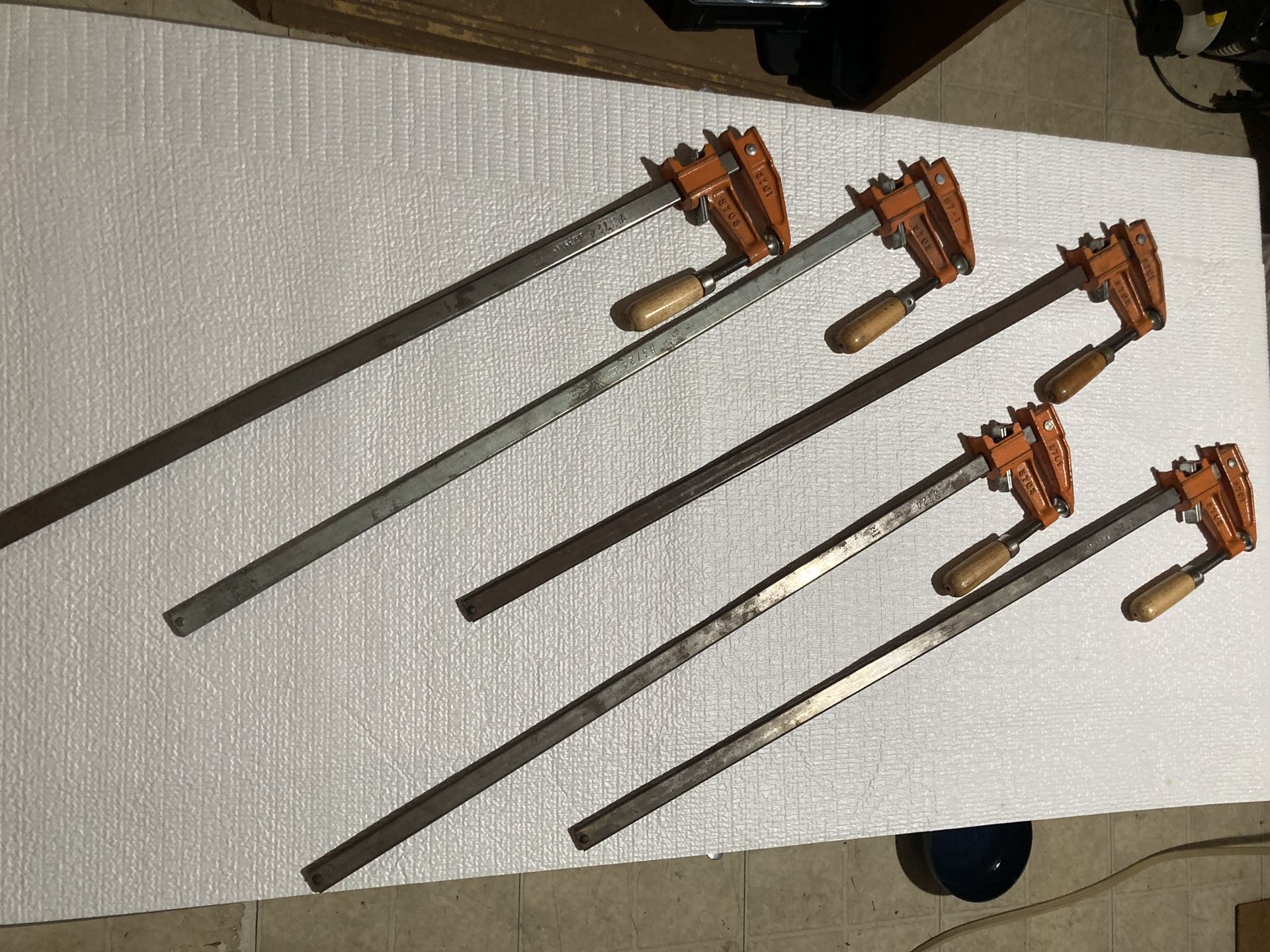 24 Inch Vintage Jergenson Clamps
