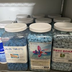 Pedi Soak - Sanitizing Tablets For Pedicures