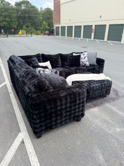 π€ Corduroy Waffle L-Shape Sectional Sofa / Couch