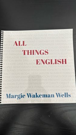 All things english - court reporting book