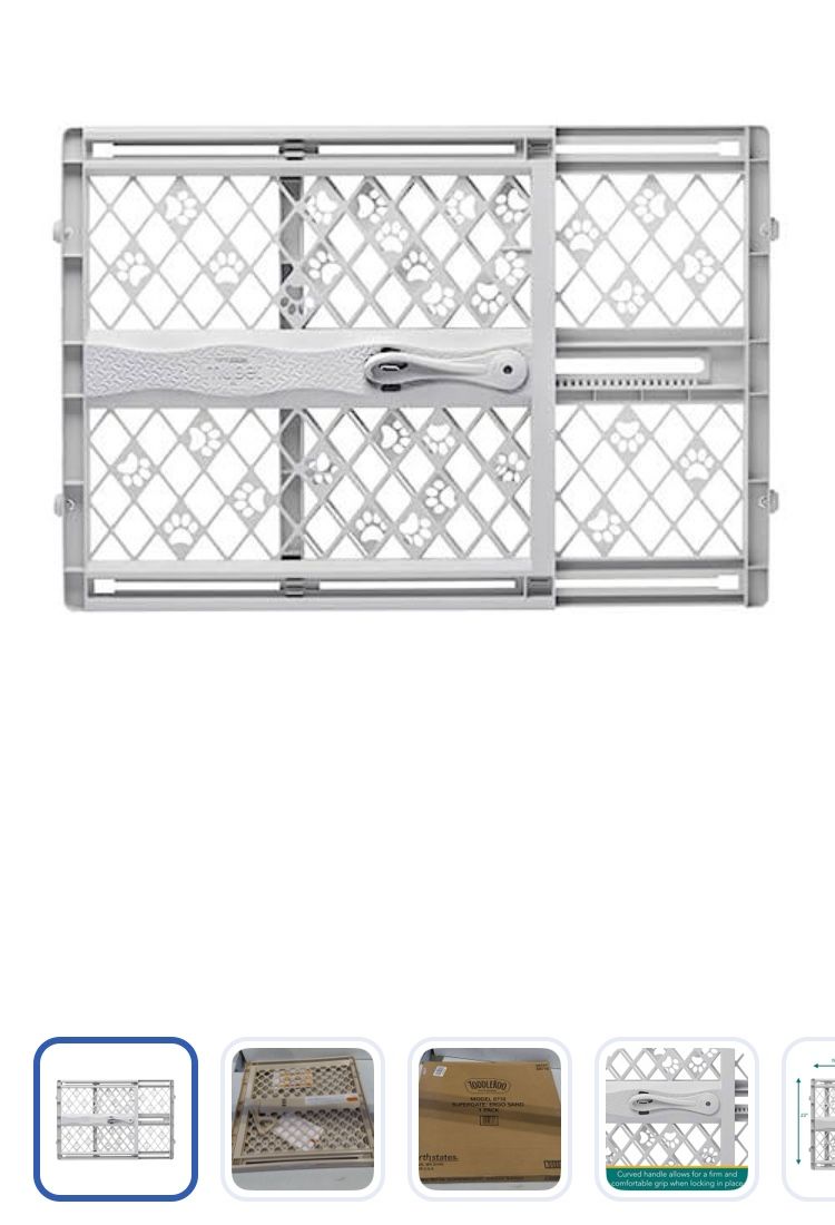 MYPET North States Paws Portable Pet Gate: 26-40" Wide