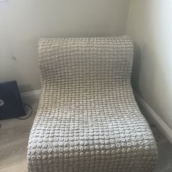 Beige Floor Chair