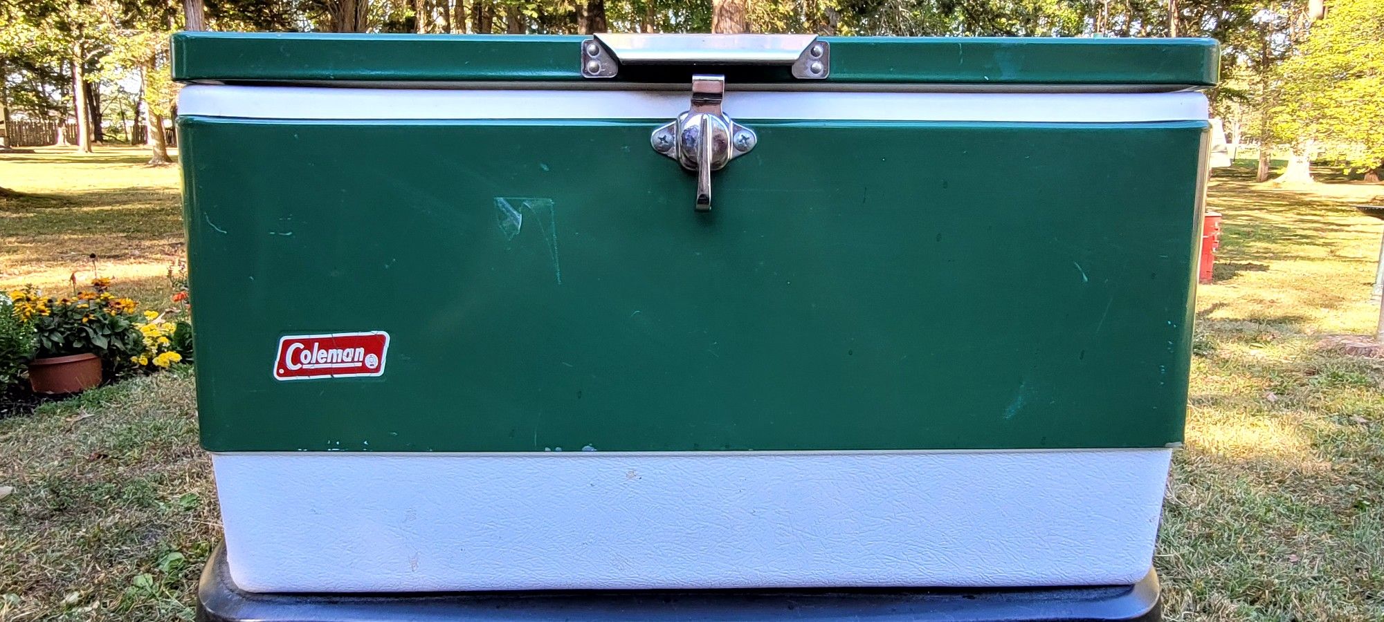 Vintage Coleman, cooler