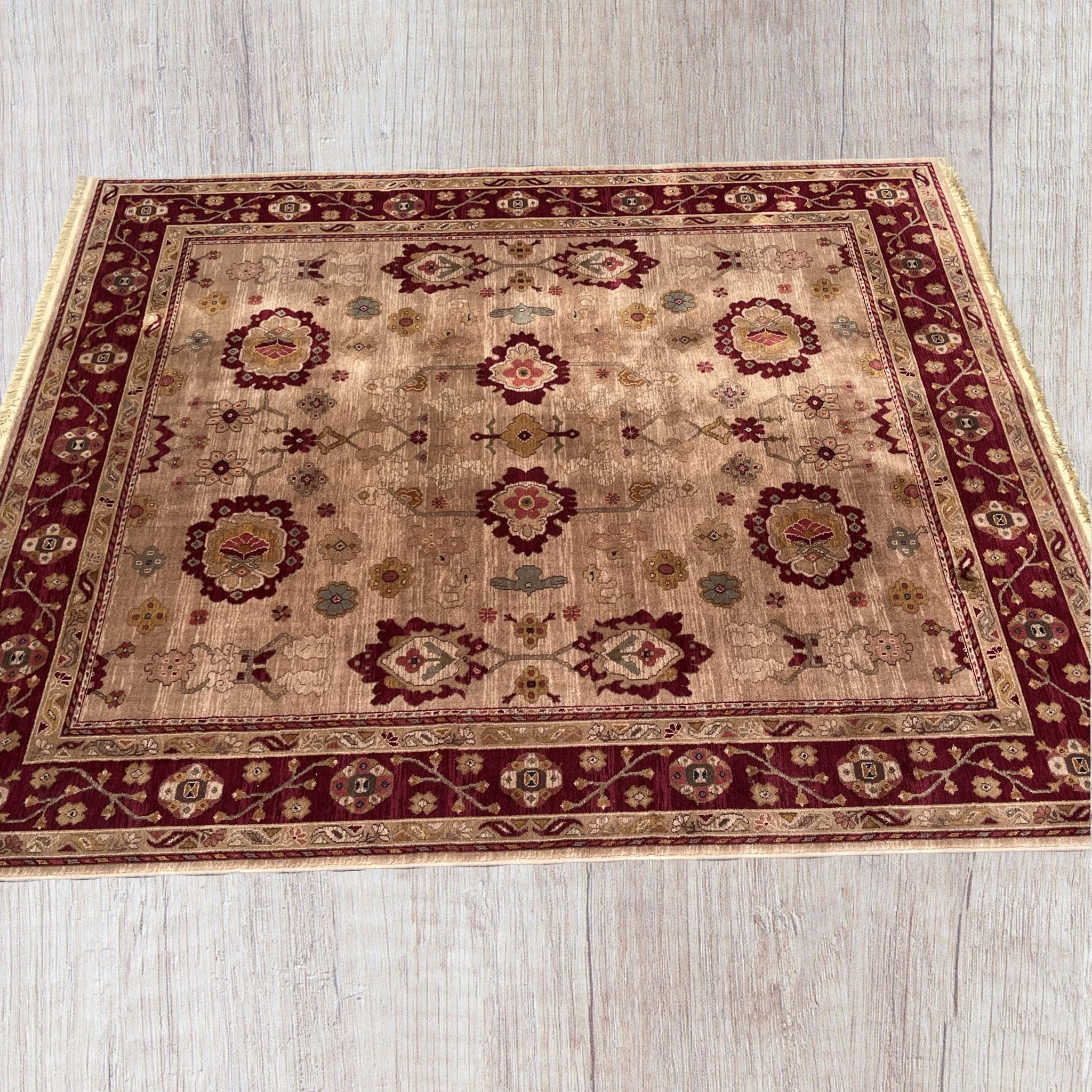 Large 8.8โ x 10โ Antique Legends Karastan Rug Oushak 2200-203
