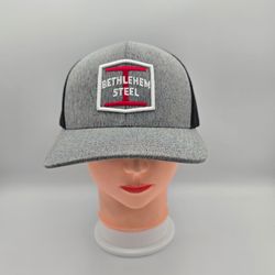 Pacific Headwear Bethlehem Steel Pennsylvania Trucker Adjustable Snapback Hat
