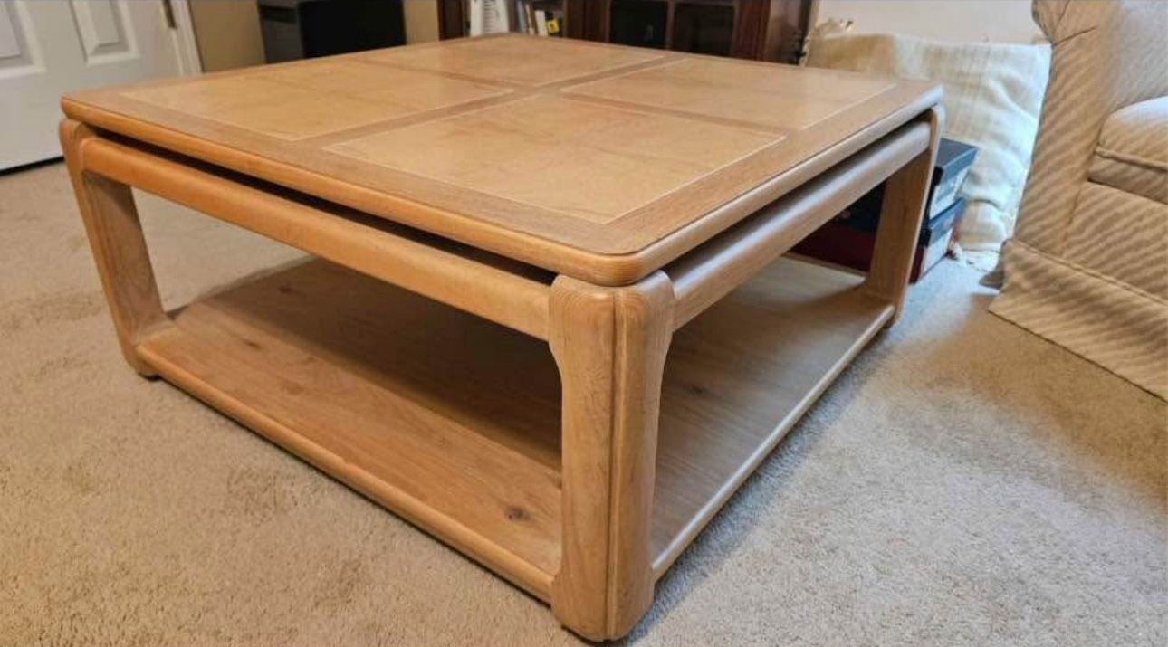 Midcentury / Minimalist / Ming Style Lane Altavista coffee table, and end table