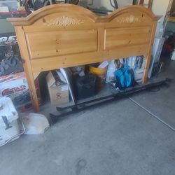 king size headboard broyhill Fontana with bed frame