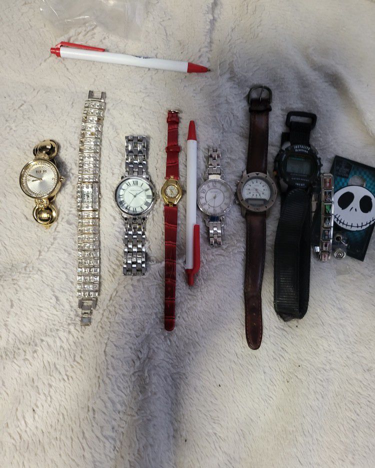 Watches, Bracelets, War Metals