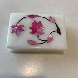 Russian Marble Trinket Box