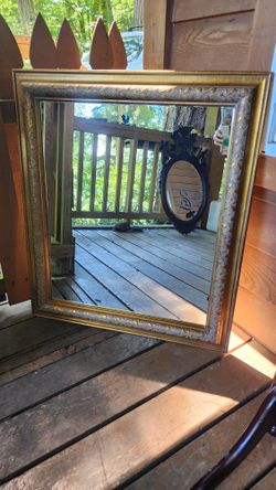 Gold Antique Mirror