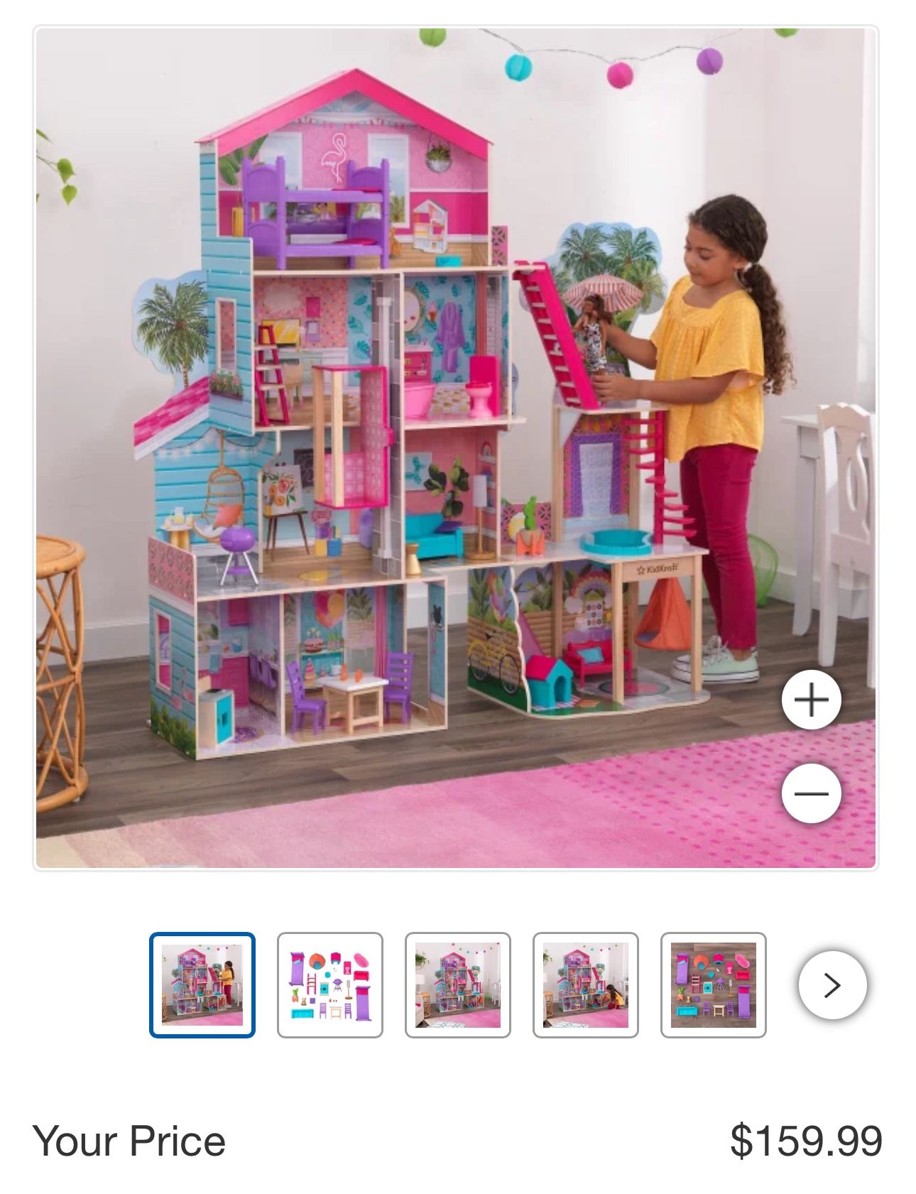 Wooden Doll House 