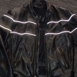 Leather Riding Jacket 