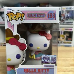 IN HAND ONLY 7500 PIECE LE Cowgirl Hello Kitty Funko Pop #133 Sanrio My Melody