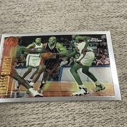 1996 Topps Chrome Refractor #179 Charles Barkley