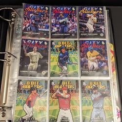 Topps Baseball Cards 8 Bit Set