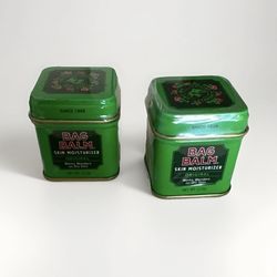 X2Mini Bag Balm Original On The Go 1 oz Tin Humans & Pets Travel Size Sealed New