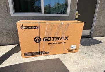GOTRAX Ranger E-Bike 28mph, 50-Mile Range, 20x4” All-Terrain Fat Tires