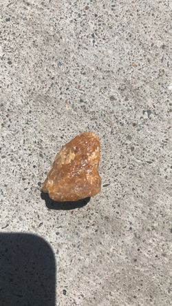 Rough loose  Orange Gem Stone