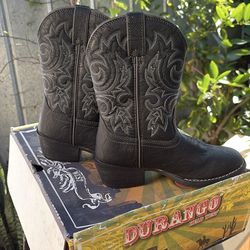 Western boots.