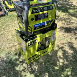 RYOBI 2,300-Watt Recoil Start Bluetooth Super Quiet Gasoline Powered Digital Inverter Generator with CO Shutdown Sensor