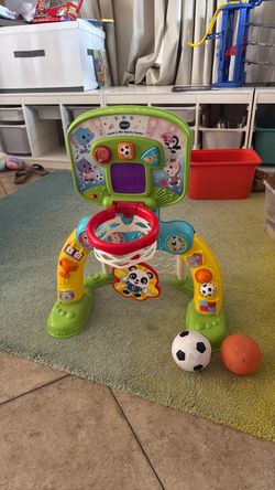 VTech Count & Win Sports Center Basketball & Soccer Toy