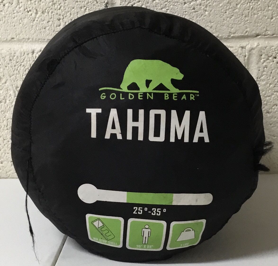 Golden Bear Tahoma +30 deg sleeping bag