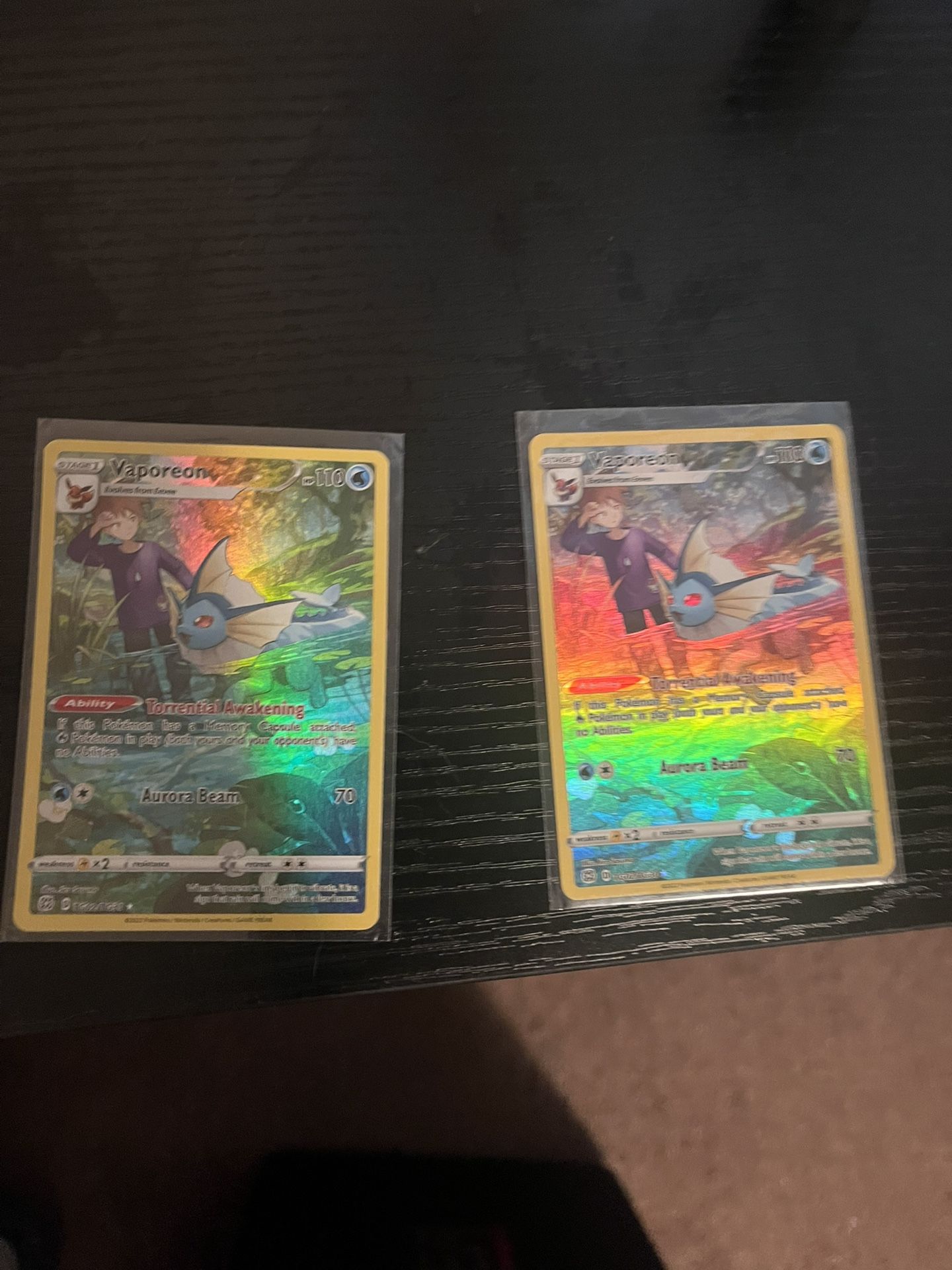Vaporeon Sword and Shield Brilliant Stars