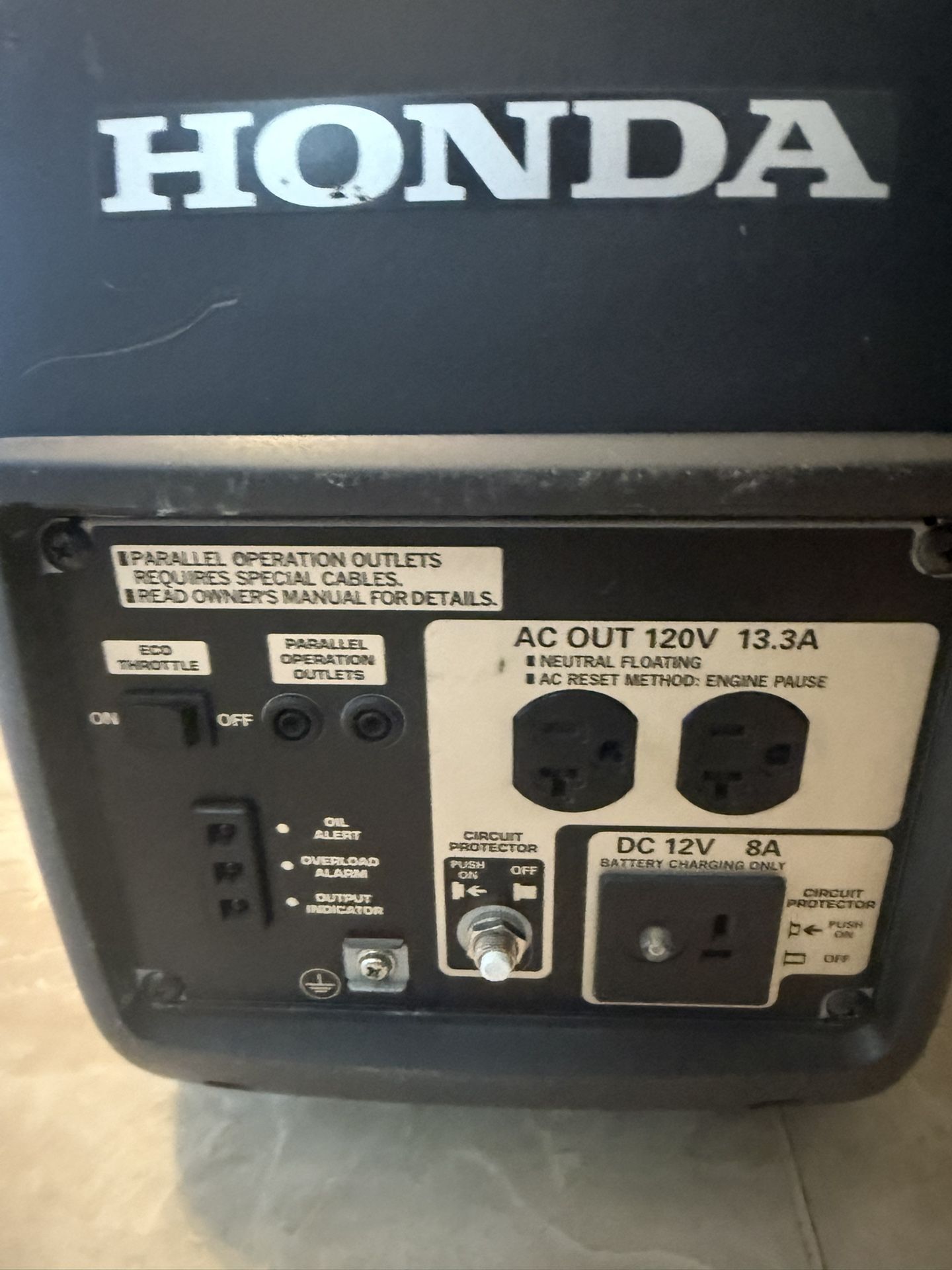 HONDA EU2000i INVERTER GENERATOR