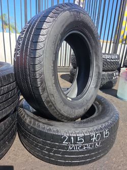 215 70 15 MICHELIN $100 CASH PRICE