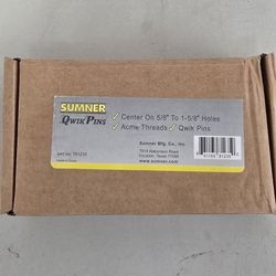 Sumner Qwik Pins Carbon Flange Line Up Pins 5/8"-1-5/8" Holes
