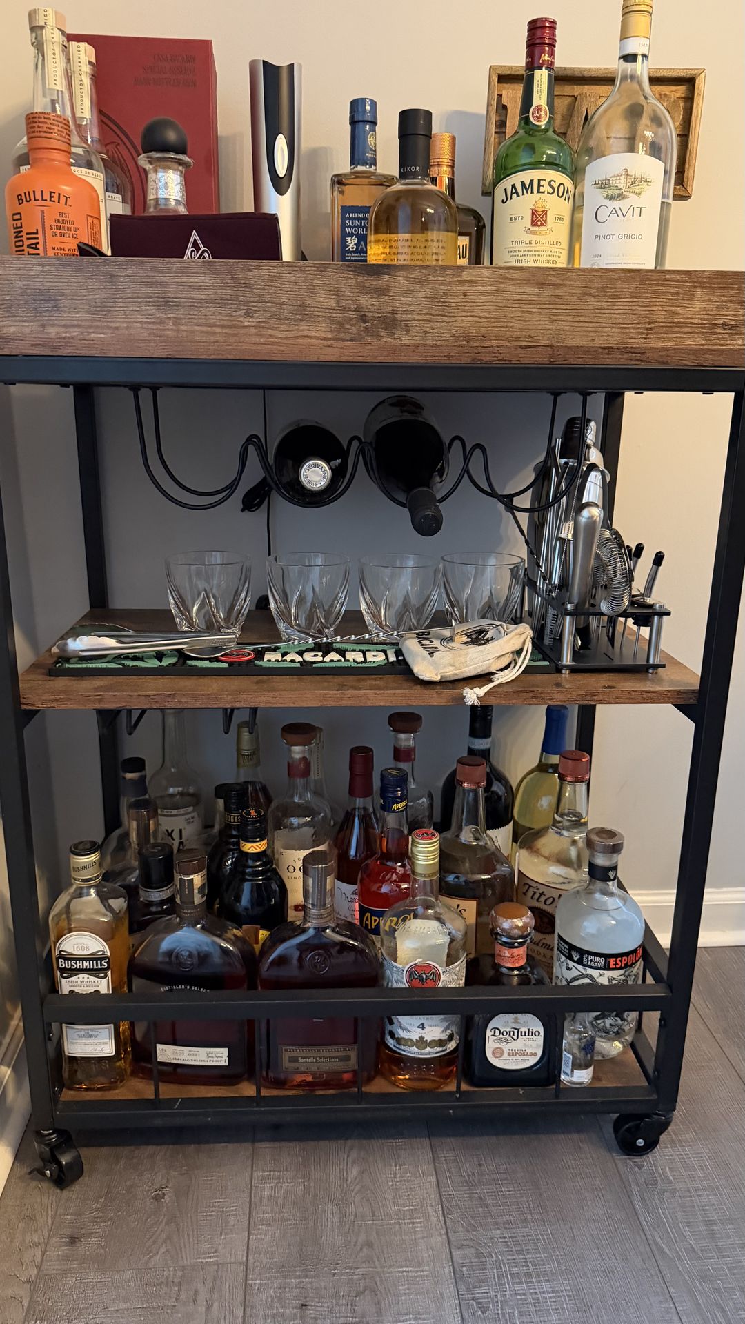 Bar cart