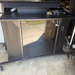 VFI Heavy-Duty Mobile TV & AV Equipment Cart – Commercial Grade