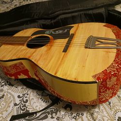 1950 Custom Made ,harmony Stella Acoustic Guitar $120