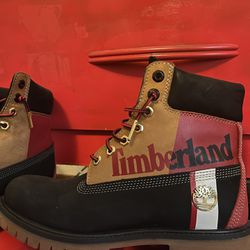 Red Timberland Boots 