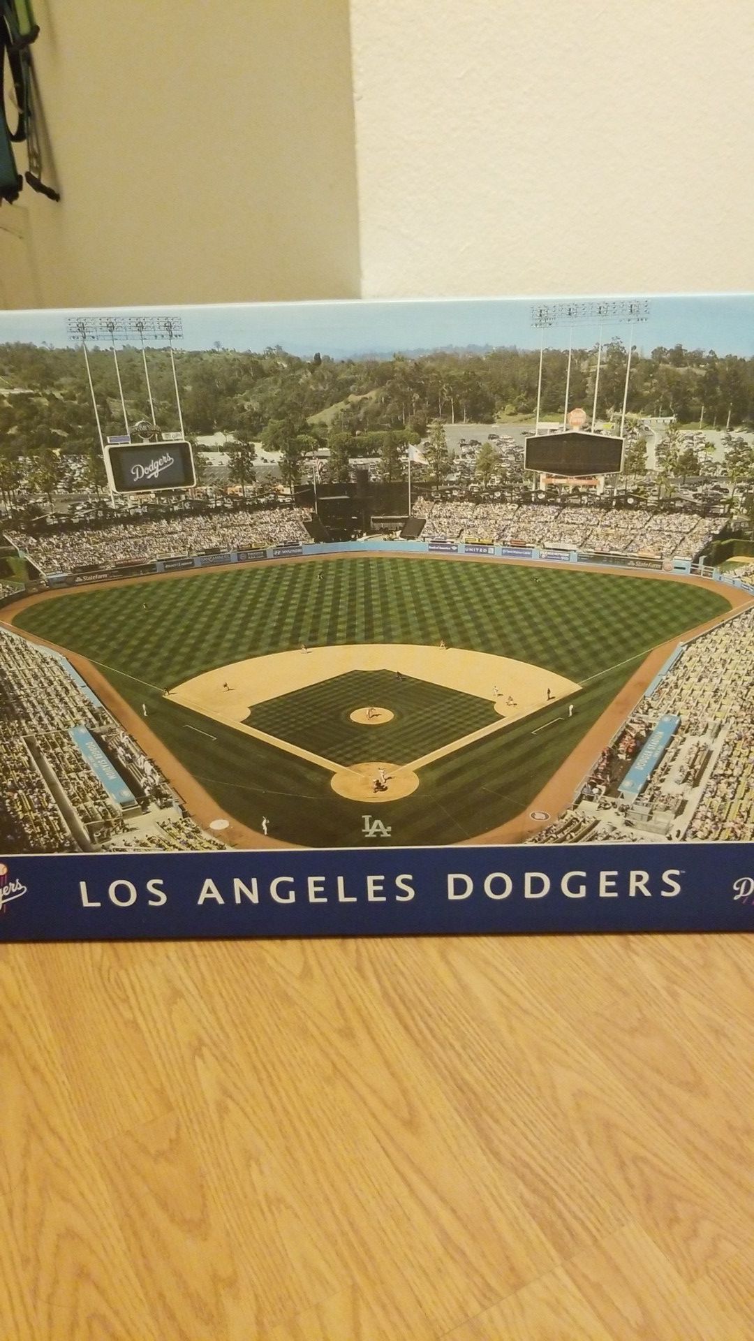 Dodgers canvas print