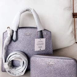 Kate Spade New York Tinsel Purple Wallet!💜