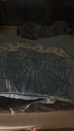 spider hoodie size L