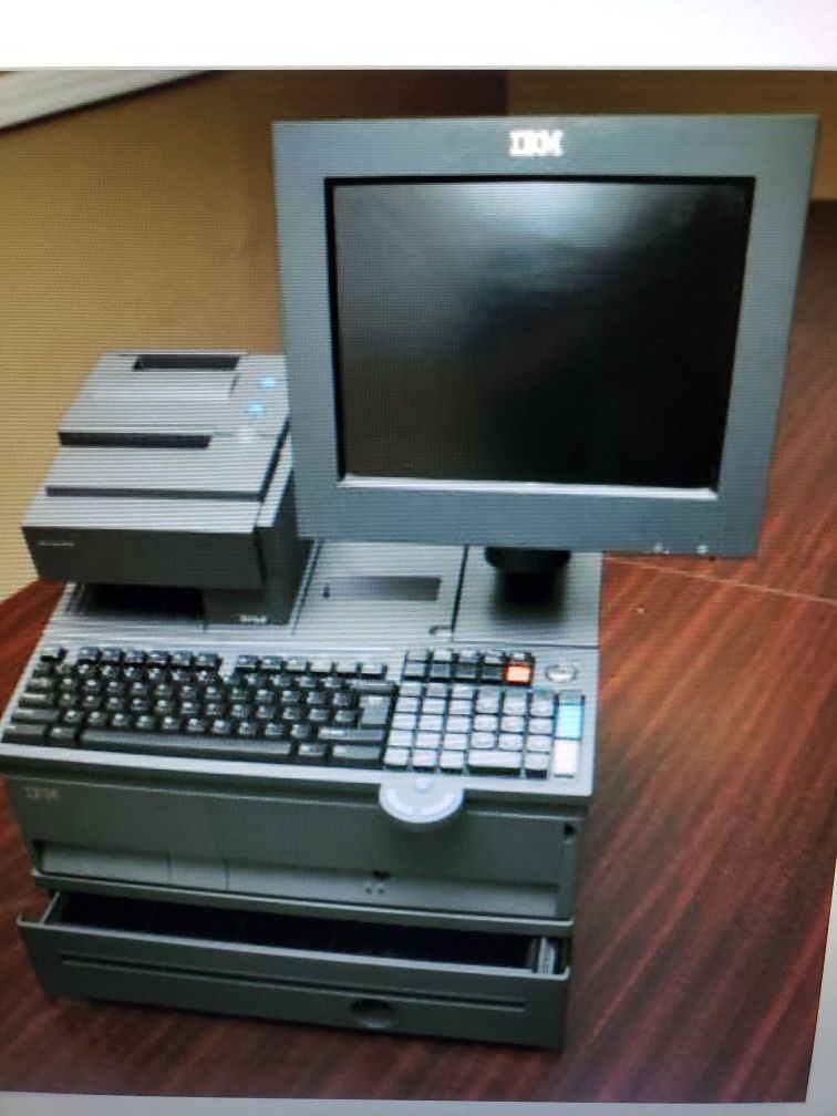 NEW IBM POS SYSTEM