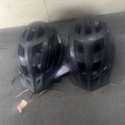 2 Bicycle Helmets $10 Each 