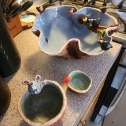 Hand Crafted M&M Bowls 